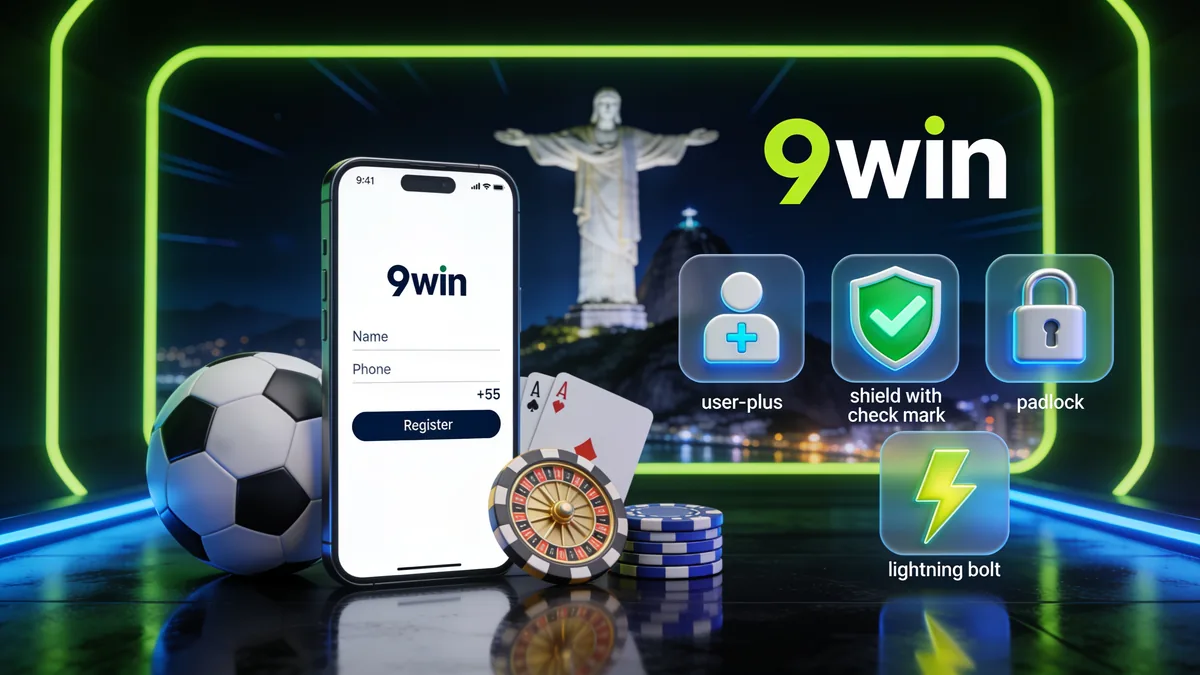 9win no Brasil — Como se cadastrar na 9win?